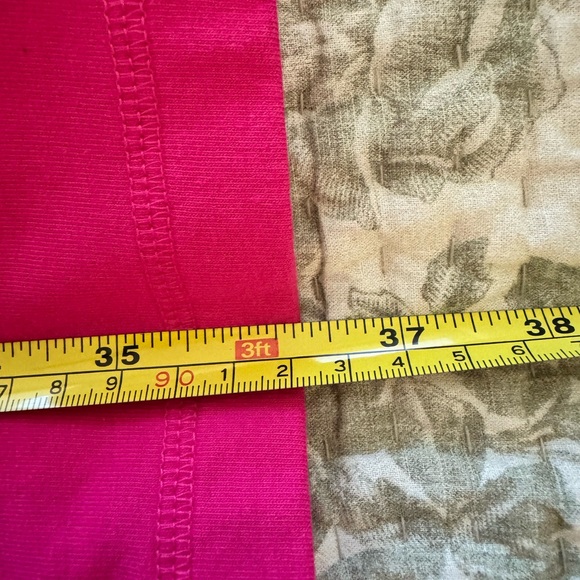 NWT T by Talbots Johnny Collar Terry Dress Size L Pink - Picture 8 of 8